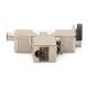 45. Digitus Keystone Modul CAT 6A, geschirmt mit intelligentem Kabelmanagement, Set (24 Stück)