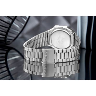 14. CASIO Vintage-Uhr A168WA-1YES + Box