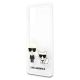 6. Karl Lagerfeld KLHCA32CKTR A326 A32 5G hardcase Transparent Karl & Choupette