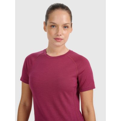 3. Damen-Trekking-T-Shirt aus Merinowolle 4F 4FWAW25TFTSF1527-53S
