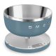 6. Smeg KSC01SBMWW Küchenwaage, blau, rundes Oberteil, elektronische Küchenwaage