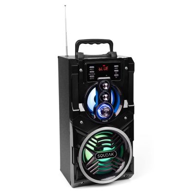 5. SQUEAK BEATBOXER BLUETOOTH 5.1 LAUTSPRECHER - BLUETOOTH-LAUTSPRECHER MIT KARAOKE, FM-RADIO, MICROSD, AUX UND USB SQ1000