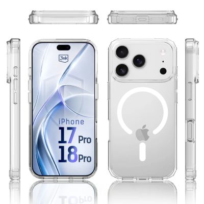 18. 3mk Armor MagCase für iPhone 17 Pro – Transparent