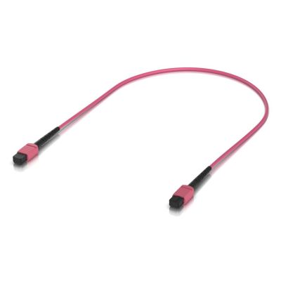 Ubiquiti UACC-OFC-MA-MPMP-0.5M-10 InfiniBand-/Glasfaserkabel 0,5 m, Pink