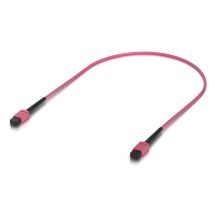 Ubiquiti UACC-OFC-MA-MPMP-0.5M-10 InfiniBand-/Glasfaserkabel 0,5 m, Pink