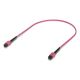 Ubiquiti UACC-OFC-MA-MPMP-0.5M-10 InfiniBand-/Glasfaserkabel 0,5 m, Pink