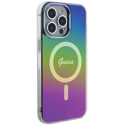 4. Guess IML Iridescent MagSafe Case für iPhone 15 Pro Max 6,7" - Mehrfarbig