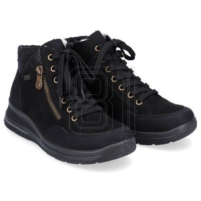 13. Rieker W RKR567 Wasserdichte, isolierte Lederstiefeletten