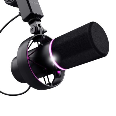 2. Trust GXT 255+ ONYX Mikrofon + Ständer (24354)
