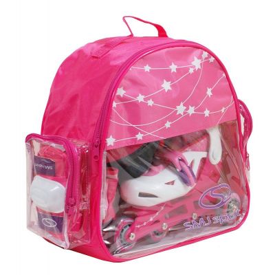 14. SMJ Sport Combo Pink LED Set: 2in1 Rollschuhe HS-TNK-000009549