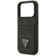 6. Guess 4G Double Card Triangle Hülle für iPhone 18 Pro / 17 Pro – Schwarz