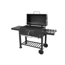 XXL-Holzkohlegrill, Gusseisenrost, 78 x 42,5 cm