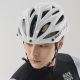8. Rockbros Fahrradhelm mit Visier, abnehmbarer UV-Schutzbrille, Unisex – Braun