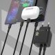 5. Dudao A28PCEU PD 45W GaN 2xUSB-C Wandladegerät mit USB-C-Kabel – Schwarz