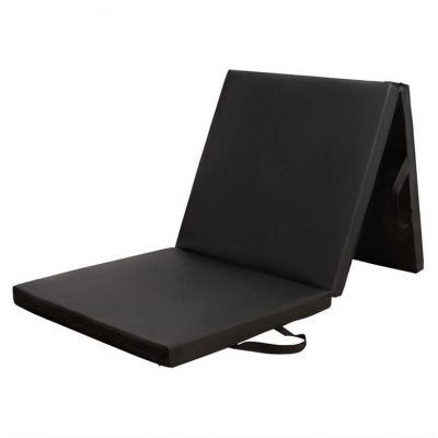 4. Klappbare Gymnastikmatratze schwarz 1800x600x500mm HMS MGS02