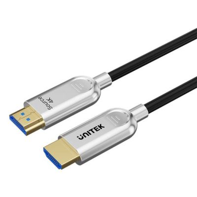 7. UNITEK HDMI-Lichtwellenleiterkabel 2.0 AOC 4K 60Hz 20M