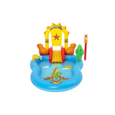 3. Bestway 53118 aufblasbarer Spielplatz 264x188x140cm