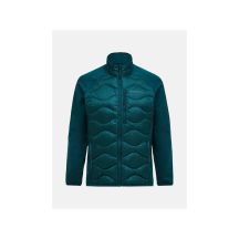 Kurtka puchowa męska PEAK PERFORMANCE M Helium Down Hybrid Jacket kolor zielony