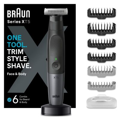 Braun Series XT5300 Rasierer für Gesicht, Körper und Reise