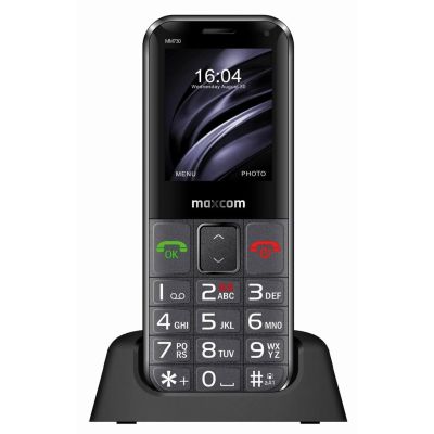 14. MaxCom MM730 Mobiltelefon 5,59 cm (2,2") Schwarz Telefon für Senioren