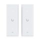10. Ubiquiti UACC-Retrofit-PoE-2Wire Netzwerk-Sender und -Empfänger Weiß 10, 100 Mbit/s