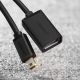 7. Ugreen US249 10383 Mini-USB-B (männlich) / USB-A (weiblich) OTG-Adapter 10 cm – grau