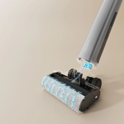 23. UWANT D800 Nass- und Trockensauger mit Wischfunktion und Ladestation – Grau