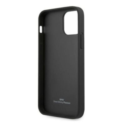 7. BMW Leder Perforate Case für iPhone 12 / iPhone 12 Pro - Schwarz