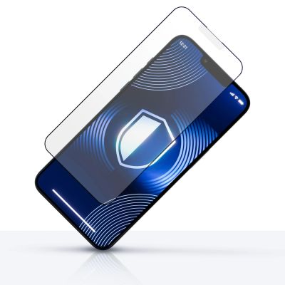 9. 3mk HardGlass Matt Max gehärtetes Glas für iPhone 13 / 13 Pro / 14