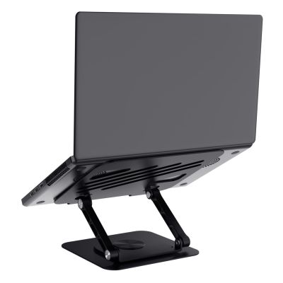 4. Vertrauen Sie dem ZEFF METAL Laptopständer in Schwarz