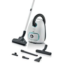 Bosch Series 4 BGB41HYG1H Staubsauger mit Beutel (600W; Weiß)