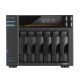 AS6806T NAS; Tower; 6x (3,5" SATA HDD/ 2,5" SSD); AMD Ryzen Embedded V3C14; 16 GB ECC DDR5 SODIMM (max. 64 GB), 2x 10GbE, 2x 5GbE, 4x M.2 2280 NVMe PCIe 4.0, 2x USB 4.0, 2x USB 3.2 Gen, 1x optionale 10GbE-Karte
