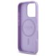 7. Guess Saffiano MagSafe Hülle für iPhone 16 Pro Max – Lila