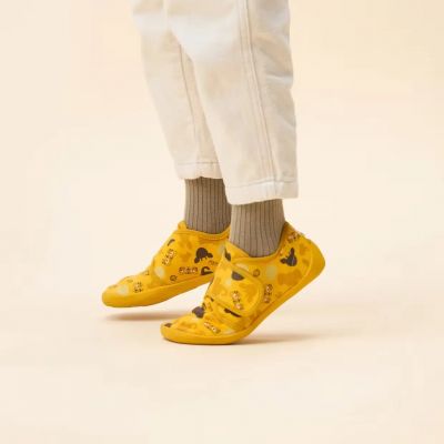 11. Affenzahn Barfuß-Slipper Baumwoll-Mokassins Tiger (01398-10009)