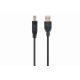 GEMBIRD CCP-USB2-AMBM-10 Kabel (USB 2.0 Typ AM - USB 2.0 Typ BM; 3 m; schwarz)
