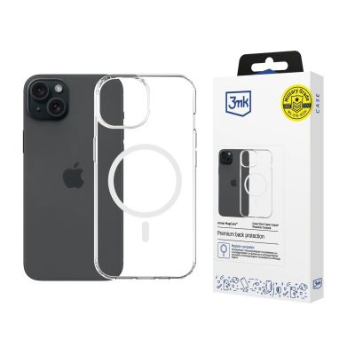 3mk Armor Magcase für iPhone 15 Plus – Transparent
