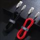 6. Joyroom Sharp Series S-M411 USB-A/ Lightning 3A-Kabel 1,2 m mit Ladeanzeige – Schwarz