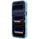 5. BMW Logo-Schutzhülle mit mattiertem IML- und Metalllogo (MagSafe) für iPhone 18 Pro Max / 17 Pro Max – Blau