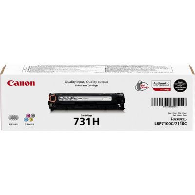 2. Canon 731H Tonerkartusche, 1 Stück, Original Schwarz