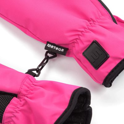 14. Winterhandschuhe Meteor Juna XXS rosa/schwarz