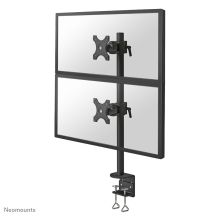 Neomounts FPMA-D700DV Monitorhalterung/Ständer für 68,6 cm (27") schwarze Schreibtischmonitore