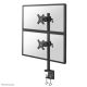 Neomounts FPMA-D700DV Monitorhalterung/Ständer für 68,6 cm (27") schwarze Schreibtischmonitore