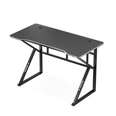 4. Huzaro Hero 1.6 Schwarzer Gaming-Schreibtisch