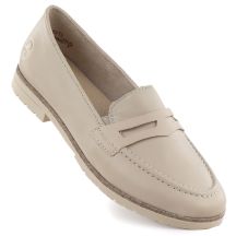 Damen-Lederslipper Lords beige Rieker 75300-63