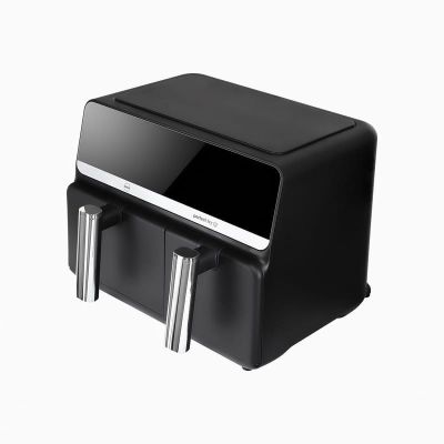 9. ELDOM FETTFREIE FRITTEUSE FR200 9 L, 2200 W, ZWEI UNABHÄNGIGE SCHUBLADEN, 8 PROGRAMME, LED-ANZEIGE, TEMPERATUR 80 °C–200 °C