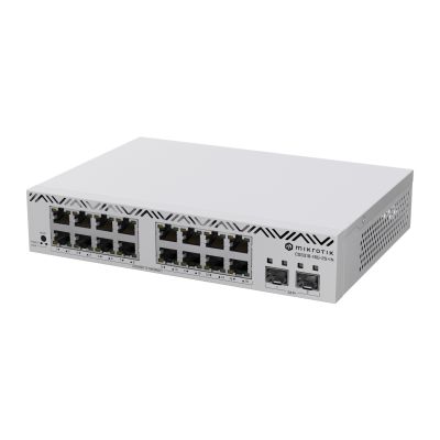 2. Mikrotik CSS318-16G-2S+IN 18p Managed Gigabit/10G Switch