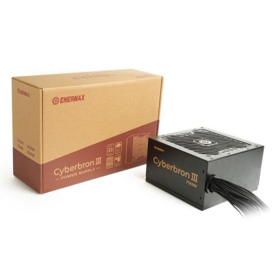 6. Enermax Cyberbron III 750 Watt 80+ Braun Nicht-Modulares ATX 3.1 Netzteil