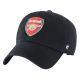 47 Brand Arsenal FC MVP Cap 15121419 Schwarz OSFM