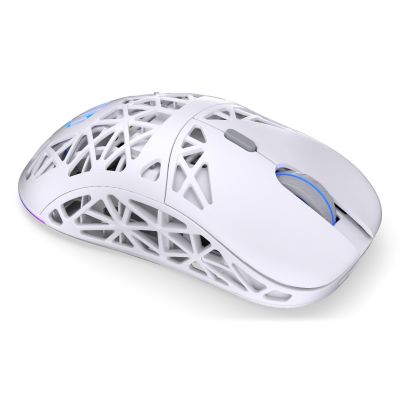 7. ENDORFY LIV Plus Kabellose Gaming-Maus in Onyxweiß, beidhändig bedienbar, Bluetooth, optisch, 26000 DPI
