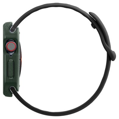 3. CASEOLOGY VAULT Gehäuse für Apple Watch 10 (46 MM) – grün